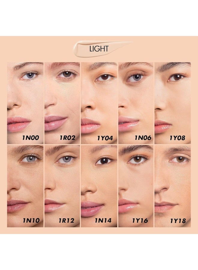 Makeup Make Up For Ever Hd Skin Foundation 1N06 Porcelain 30ml - Image 4